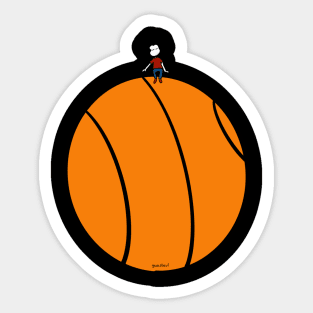 Basket boy Sticker